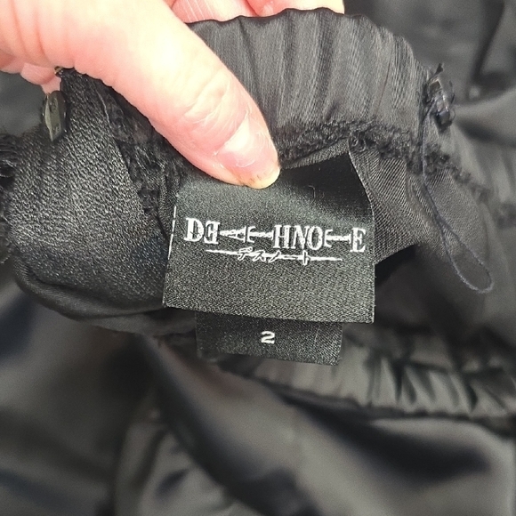 Black Gothic Lace Dress - Picture 12 of 14